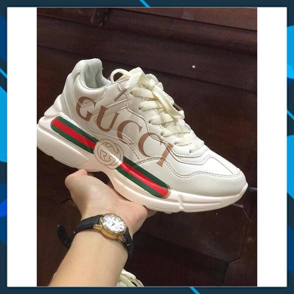 Giày thể thao gucci vàng kem full size 36-43