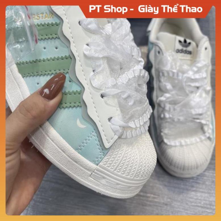 [FreeShip + Hàng Loại A] Giày thể thao adida.s superstar sò xanh lá bản đẹp mẫu mới 2022  full box  giấy gói