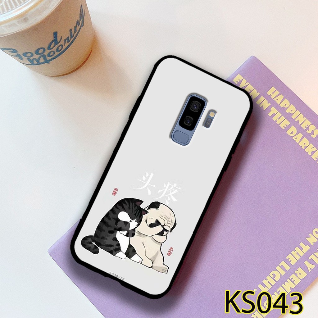 Ốp lưng Samsung S8/S8 Plus/S9/S9 Plus in hình Chó mèo Sociu siêu đáng yêu, độc, lạ_KINGSTORE.HN_Ốp SS S8/S8P/S9/S9P