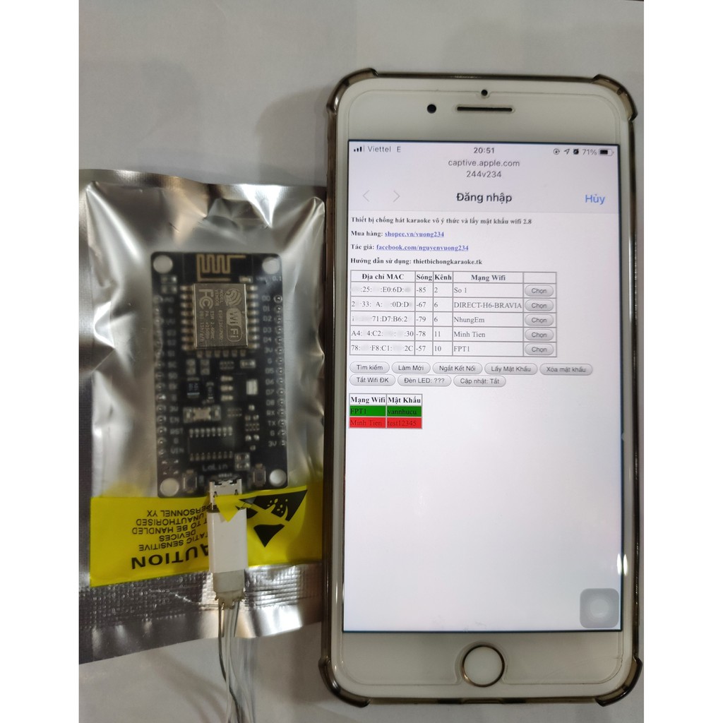Mạch wifi đa tính năng