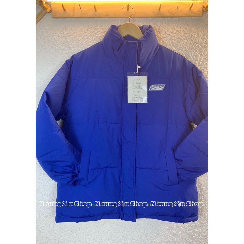 Áo khoác phao béo unisex nam nữ GOODBOY/CARTEEN  form rộng rãi thiết kế mới mùa đông