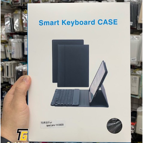 BAO DA BÀN PHÍM BLUETOOTH IPAD PRO 11 - 2020 SMART KEYBOARD KÈM BAO DA BOOK COVER