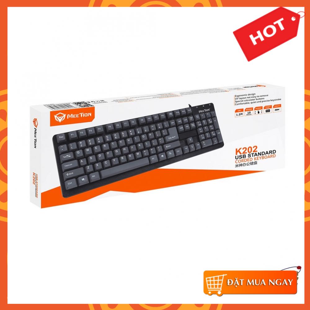 Bàn phím có dây Meetion K202