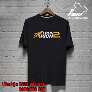 Mẫu HOTÁo Thun Truy Kích 2 Mẫu Mới - áo in theo yêu càu rẻ đẹp