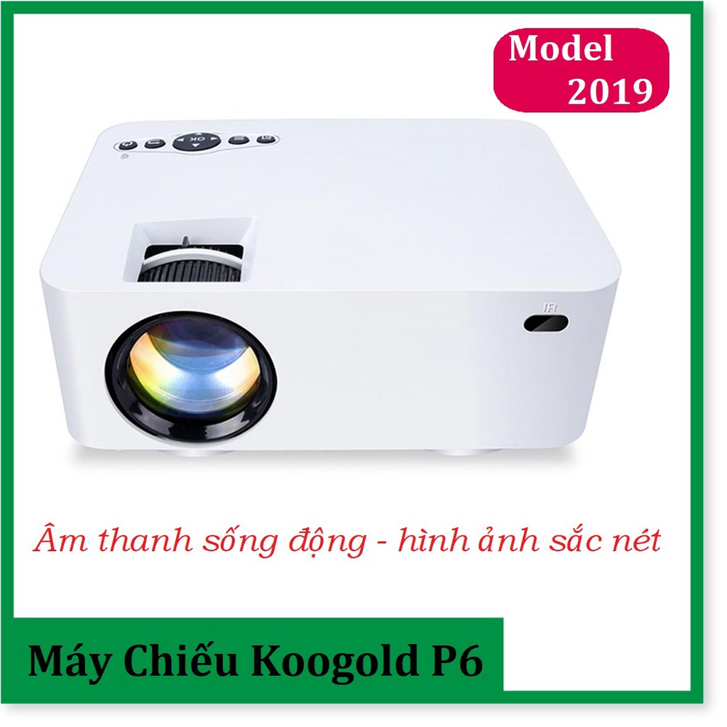 ❏❁✳Máy Chiếu Mini 4K KOOGOLD ✔chính hãng✔️ Full HD, Kết Nối Wifi, Điện Thoại, Độ Phân Dải Cao, Sắc Nét. Bảo hành 12T