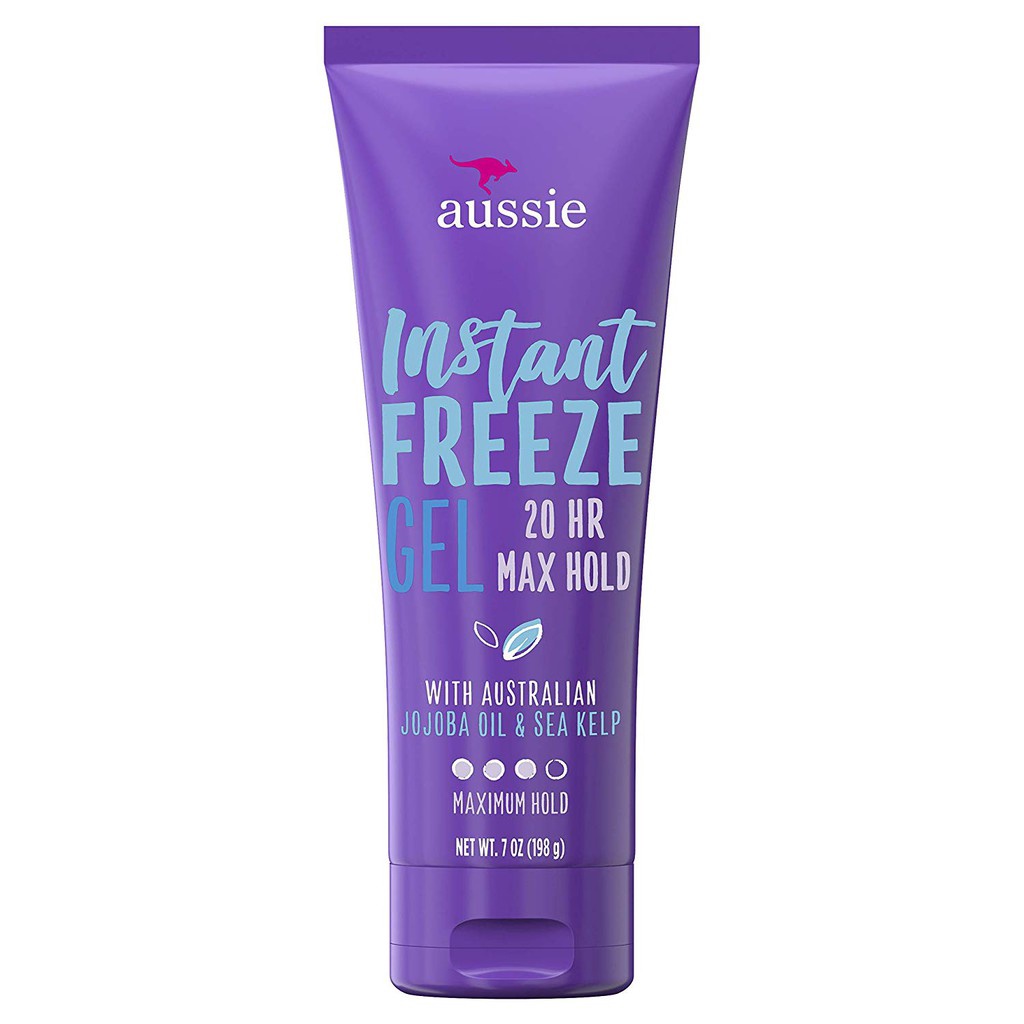 GEL TẠO KIỂU TÓC AUSSIE INSTANT FREEZE SCULPTING HAIR GEL 198G CHÍNH HÃNG - 9356