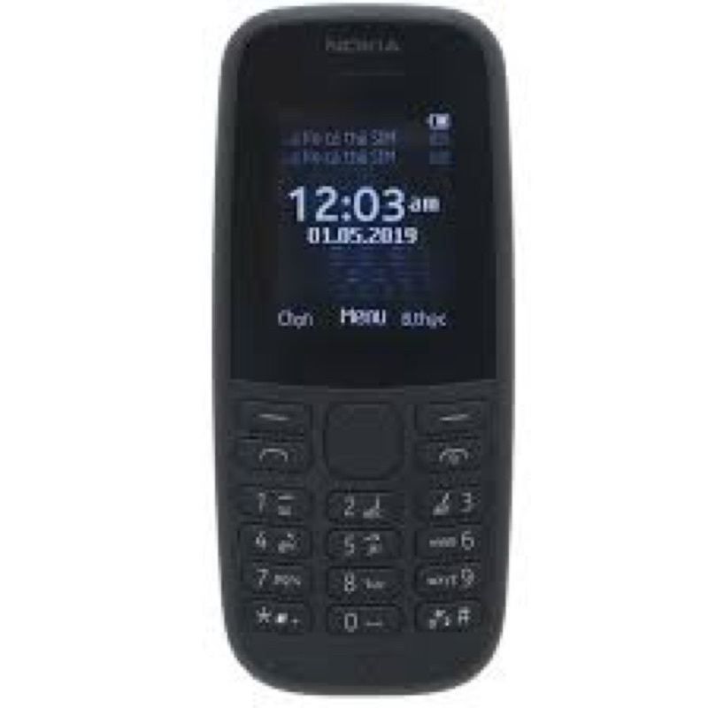 Điện Thoại Nokia 105 2 Sim Chính Hãng