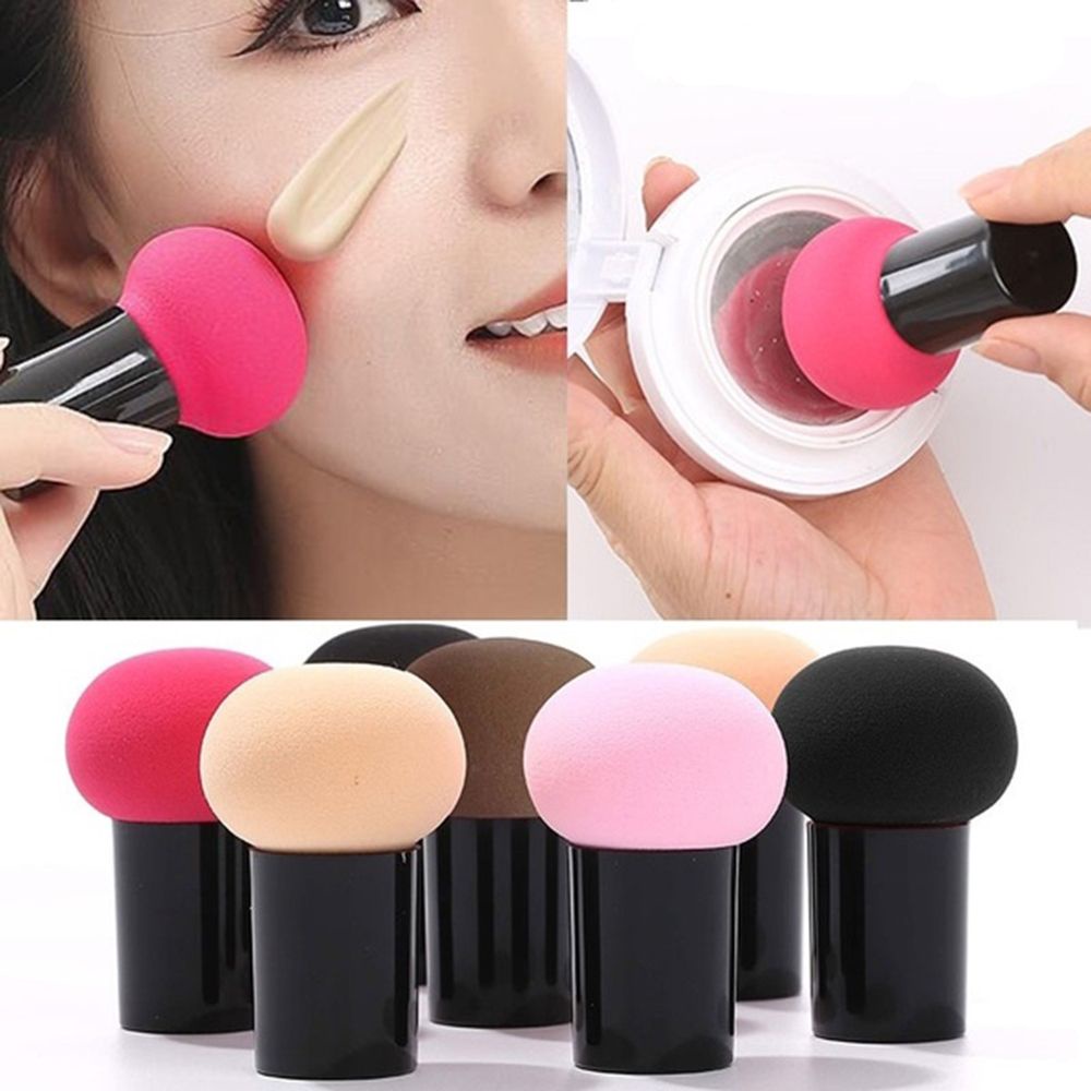Mút trang điểm đầu nấm mềm mại có thể sử dụng khô và ướt tiện lợi