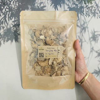 500gr Gừng cắt lát và gừng sợi sấy khô pha trà, xông hơi làm đẹp