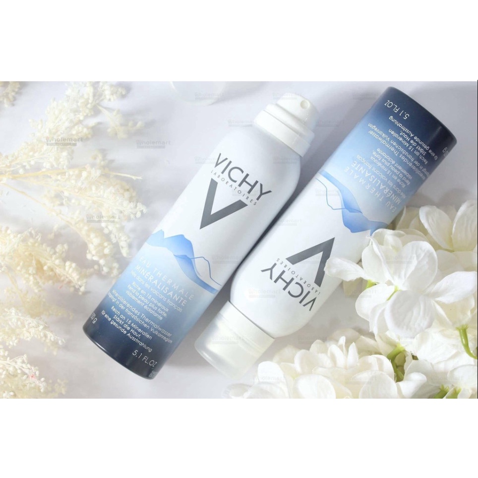 Xịt khoáng Vichy - Xịt khoáng cấp ẩm bảo vệ da Vichy Mineralizing Thermal Wate