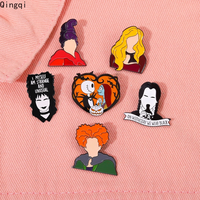 Ghim cài áo Miss Zoe hình nhân vật hoạt hình Zombie Lydia tráng men độc đáo