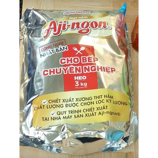 Hạt nêm aji ngon thùng 3kg( thùng 18 kg ) của công ty aji nomoto việt nam