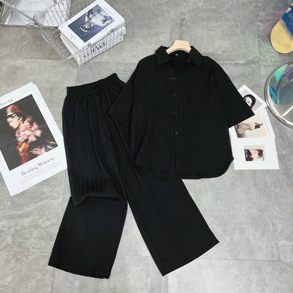 ANH STORE Set bộ bigsize tăm gân CỔ ĐỨC  MS322