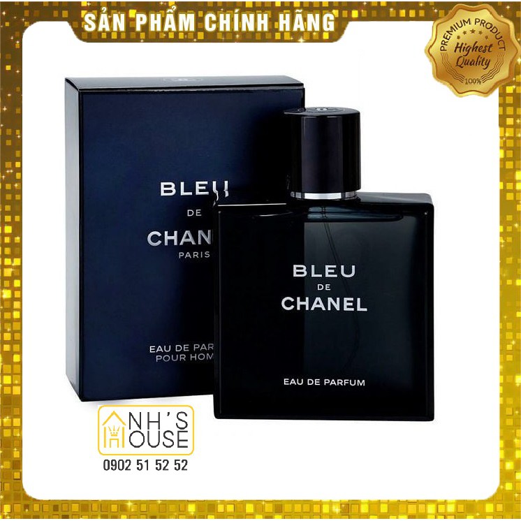 Mẫu Thử Nước Hoa Nam Bleu De Chanel EDP Chữ Trắng Chiết 10ml/20ml/30ml