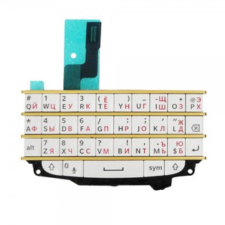 Bàn phím máy Blackberry Q10 đen gold và trắng gold (full phím)