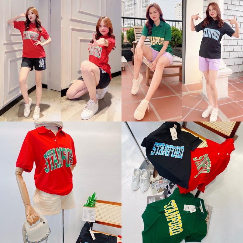 Áo polo iCLASSIC xuất xịn thun cá sấu lạnh vải rũ, áo chữ cổ bẻ (đỏ, xanh, đen)