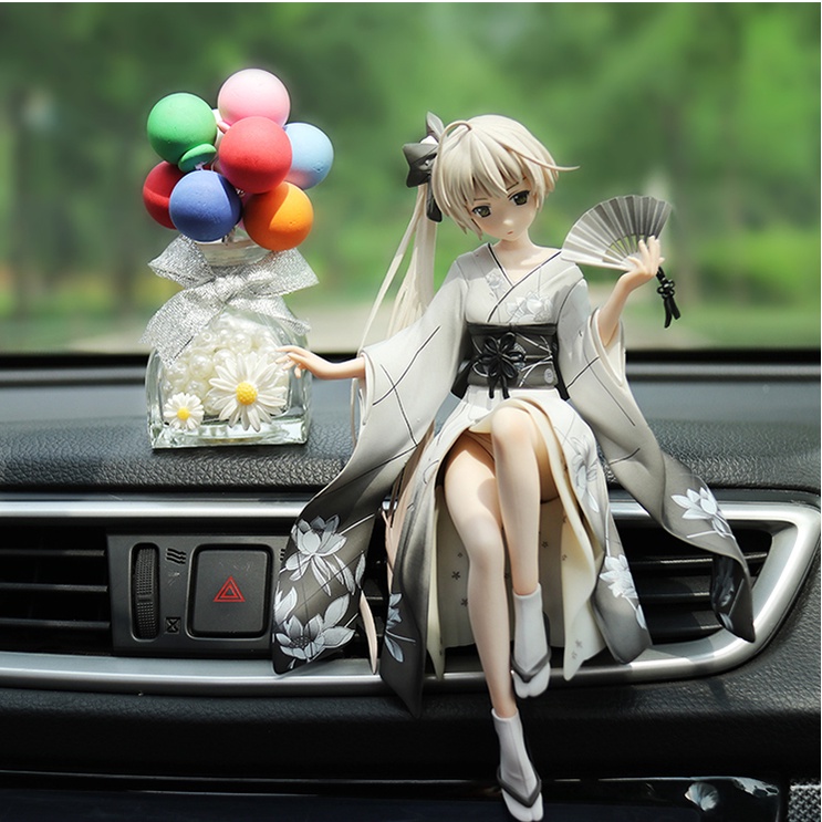 Mô hình nhân vật hoạt hình anime Luffy / Yukino / Sora / Kakashi 14 - 19 cm