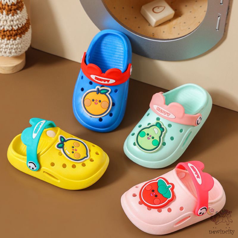 Dép Đi Biển Đế Mềm Thời Trang Mùa Hè Hàn Quốc Cho Bé