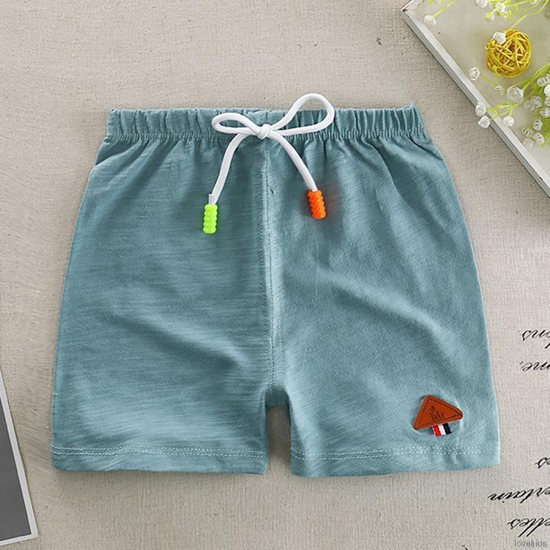 Quần Short Cotton Ống Rộng Thời Trang Mùa Hè Dành Cho Các Bé