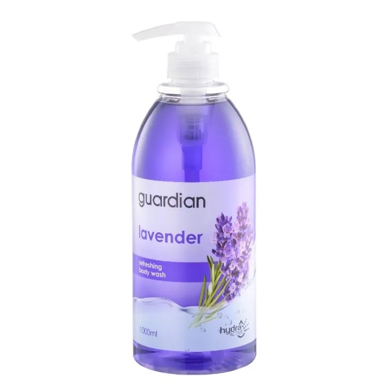 Sữa Tắm Guardian Lavender Refreshing Body Wash Oải Hương Tươi Mát 1000ml / 1L