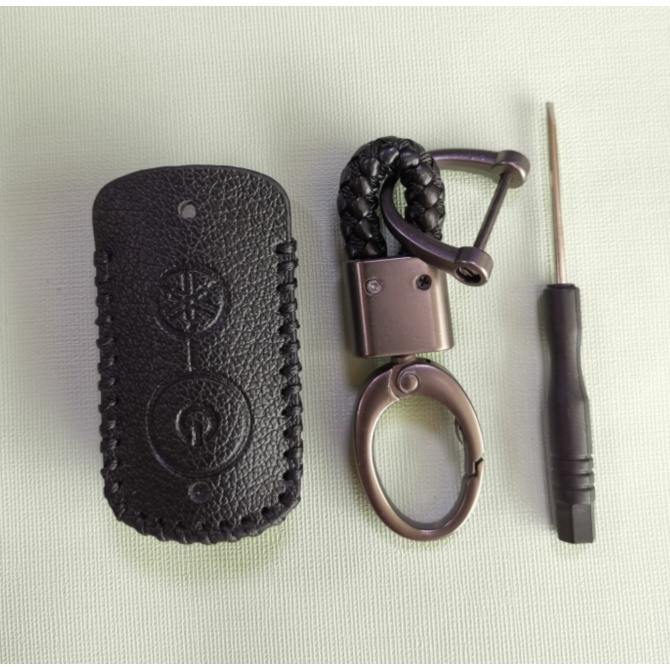 Bao Da Đựng Chìa Khóa Xe Yamaha Xmax 250 300 400 XMAX300 AEROX 155 Tech Max NVX155 AX Mvx 55 AEROX JAUNS QBIX 2021