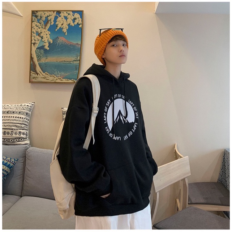 Áo hoodie form rộng unisex - Khoác Nỉ LCBX có Nón rộng 2 lớp mền mịn, hình in chắc chắn cá tính