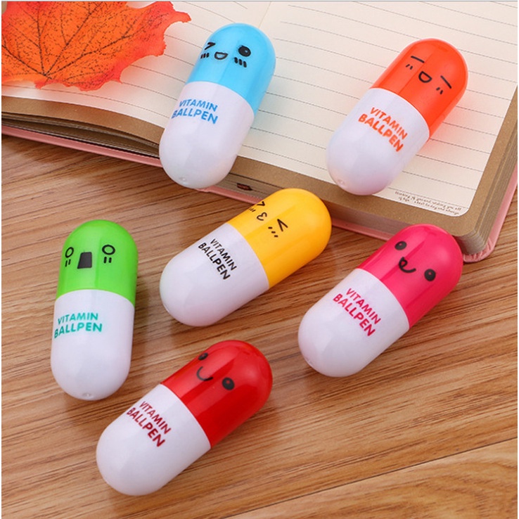 Set 5 Bút bi thu nhỏ hình viên kẹo xinh xắn BAG U BBKEO025