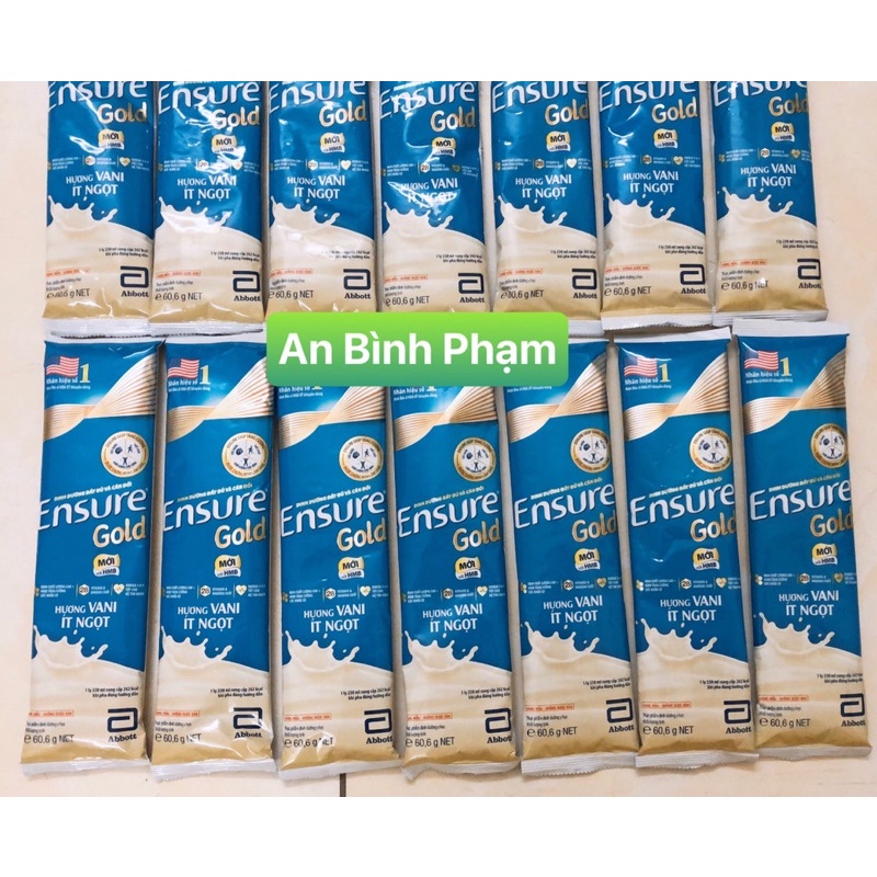 Sữa Bột Ensure hương vani - vani ít ngọt