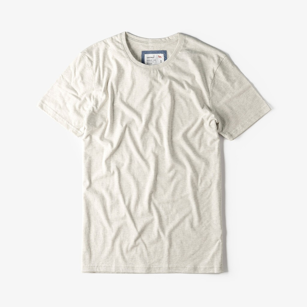 Áo thun nam phông trơn Casual 1st cổ tròn tay ngắn cộc, 100% cotton thoáng mát, thích hợp đi làm, đi chơi, du lịch | BigBuy360 - bigbuy360.vn