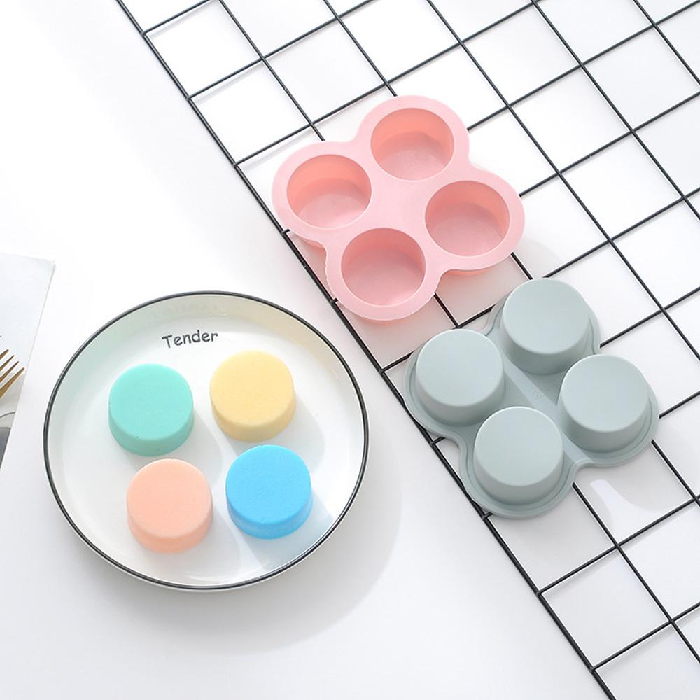 Khuôn Silicone Làm Bánh Hình Tròn Thanh Lịch