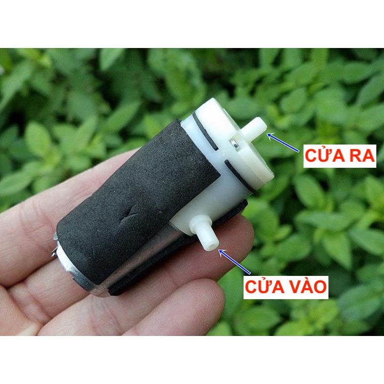 Tháo máy chất lượng rất tốt máy bơm khí bơm oxy mini 3v - 5v bơm mạnh thương hiệu lớn - LK0315