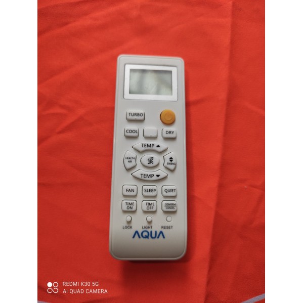 Remote máy lạnh AQUA mẫu mới - Tặng kèm pin AAA