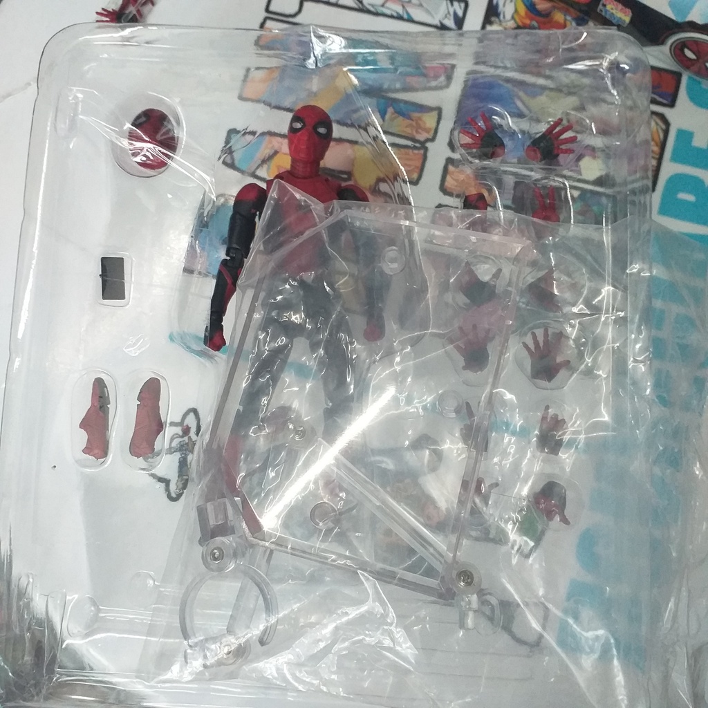 Mô Hình Figma Spider Man - No Way Home Marvel Avengers SHF Đồ Chơi Người Nhện Giá Rẻ SHF