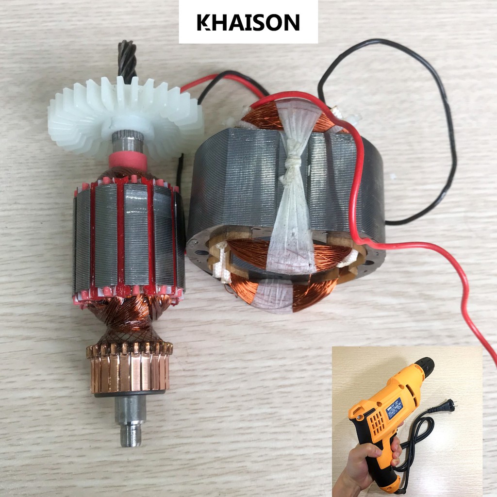 Roto và stato máy khoan điện Trung Quốc