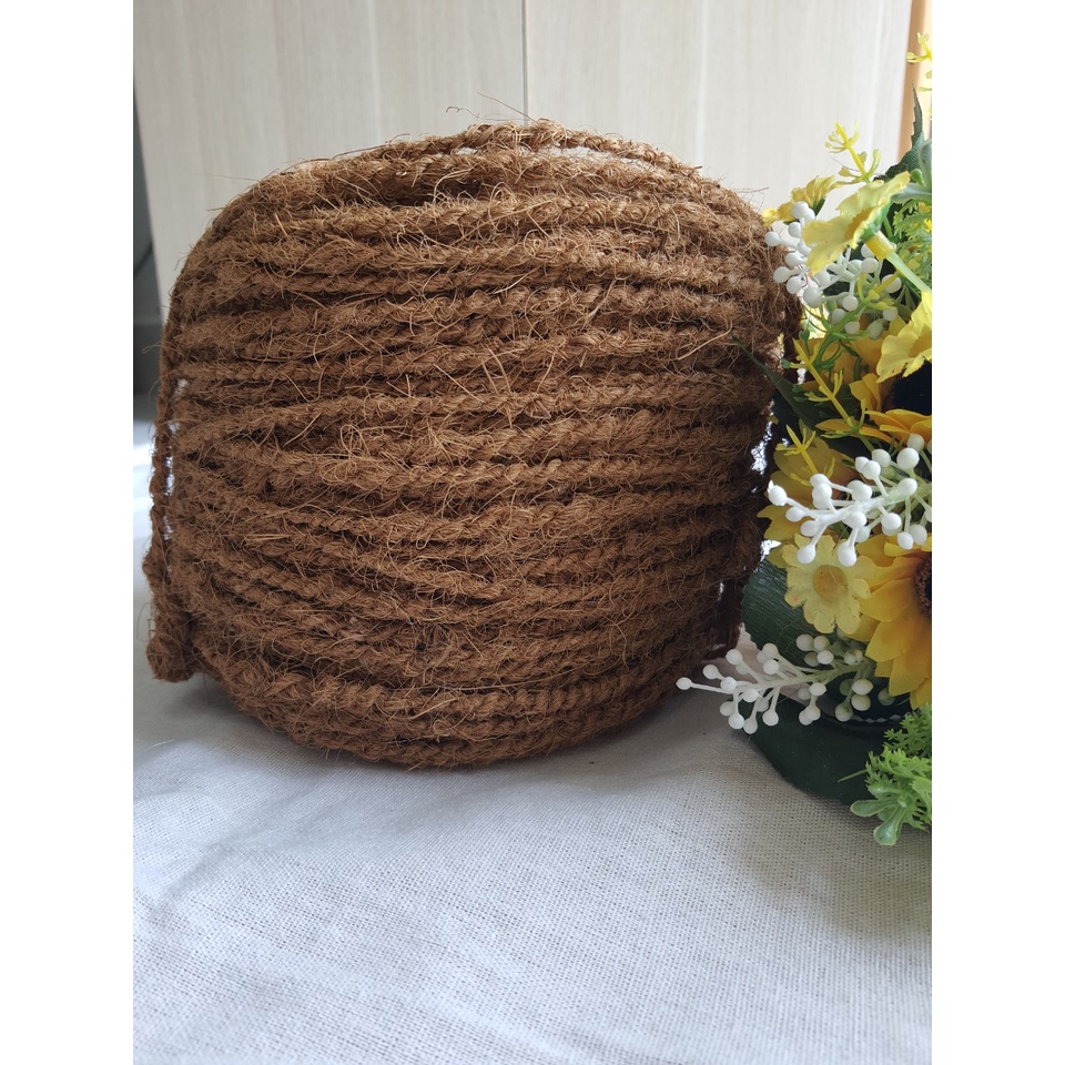 Dây thừng xơ dừa đường kính 5mm, cuộn 50 mét