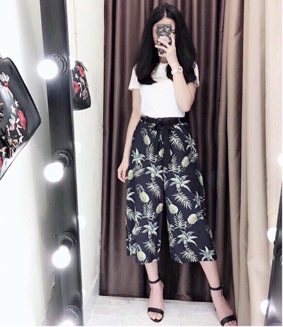 QUẦN SỚ ỐNG RỘNG