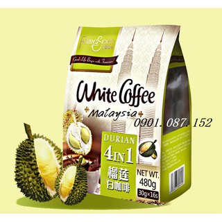 Cà Phê Sầu Riêng - White Coffee Durian