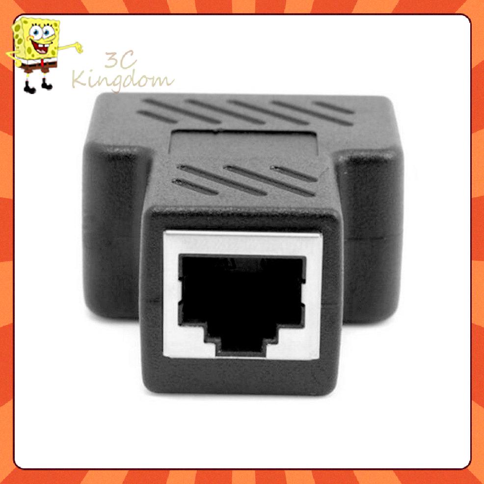 Đầu Chia Cổng Mạng Lan Rj45 1 Sang 2 Cổng Cat5 / 6 | BigBuy360 - bigbuy360.vn
