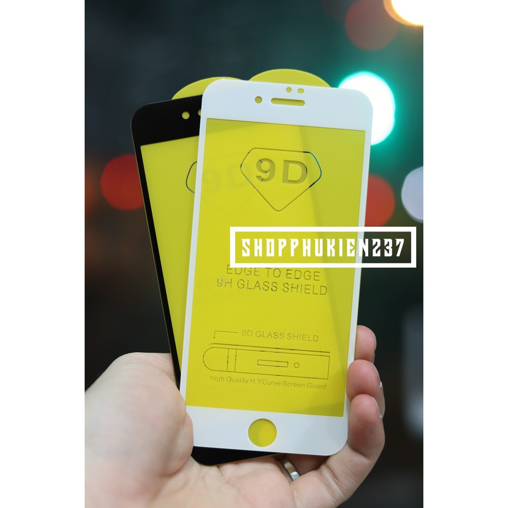 Kính Cường Lực Full Màn 9D Giá Rẻ Dành Cho Iphone 6 , 6s , 7 , 8 , 7 Plus , 8 Plus , Xr , Xs Max