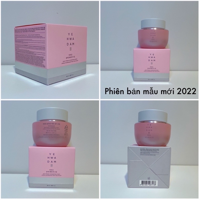 Kem dưỡng ẩm phục hồi sinh khí da chống lão hóa săn chắc da The Face Shop Yehwadam Plum Flower Revitalizing Cream 50ml