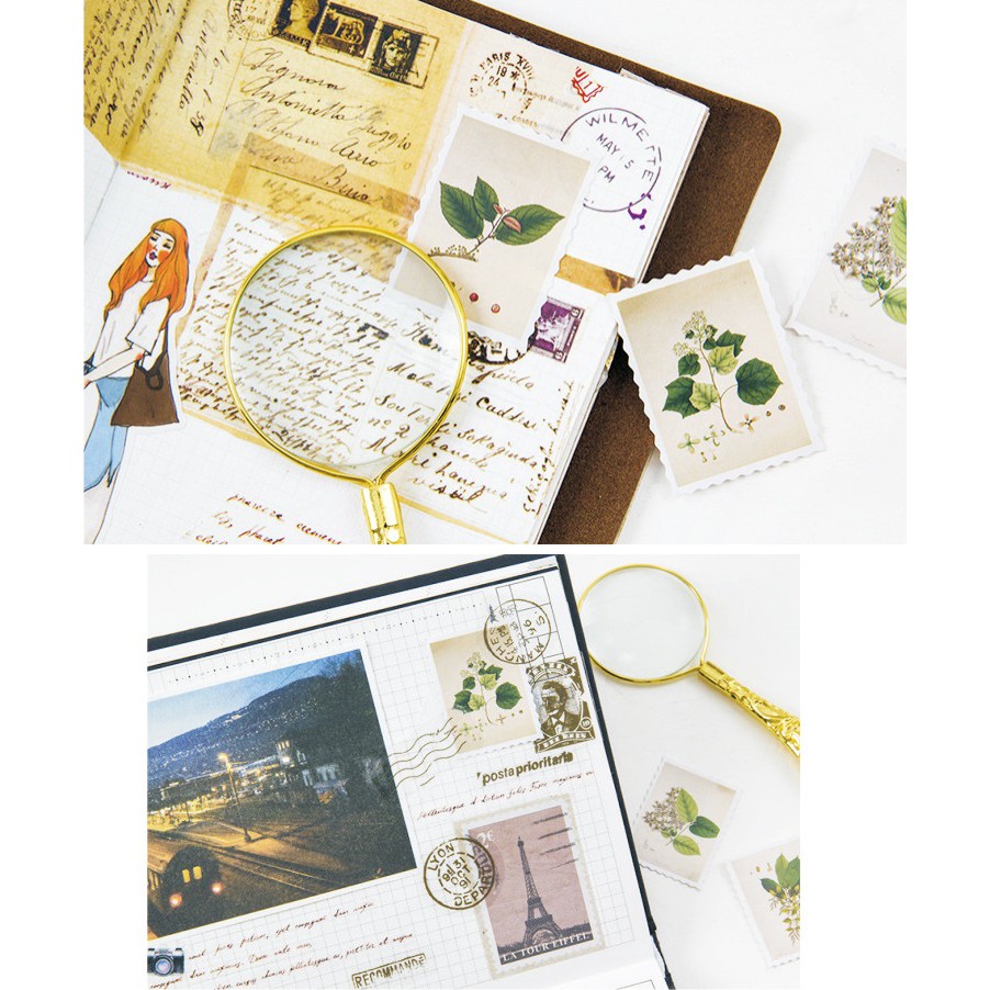 Hộp 45 sticker giấy SH4503 Gachini