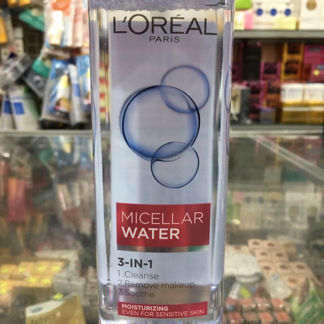 Nước Tẩy Trang Dưỡng Ẩm L'Oréal Micellar Water Moisturizing 400ml