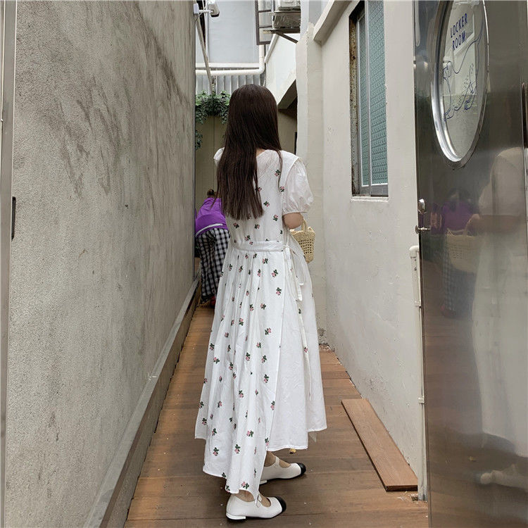 Đầm Yếm Form Rộng Phong Cách Nhật Bản Trẻ Trung Dành Cho Nữ