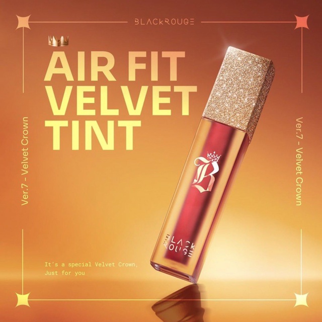 Black Rouge Ver 7 - Son Black Rouge Air Fit Velvet Tint ver 7 The King of Velvet A34 A35 A36 A37