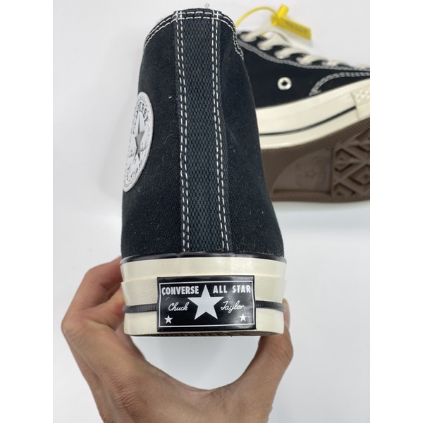( SHOPLINHBUNTOKYO ) Giày conves đen trắng + hộp Giày