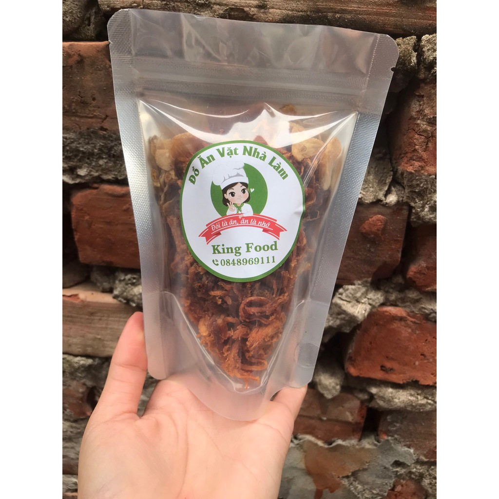 100g heo khô cháy tỏi loại ngon( đóng túi zip bạc)|KingFood - Thế Giới Đồ Ăn Vặt - Đồ Ăn Vặt Hà Nội | BigBuy360 - bigbuy360.vn