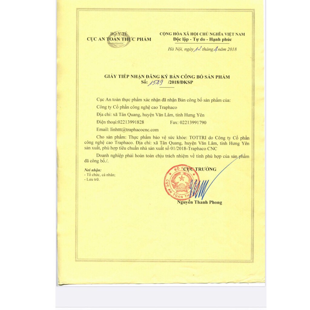 Tottri dạng viên nang - hỗ trợ cho người bệnh trĩ - Chính hãng Tot Tri Traphaco Hộp 30 viên