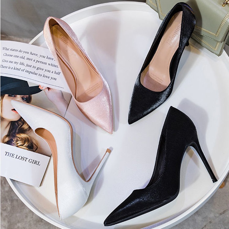 Giày Cao Gót Nữ Mũi Nhọn Thời Trang