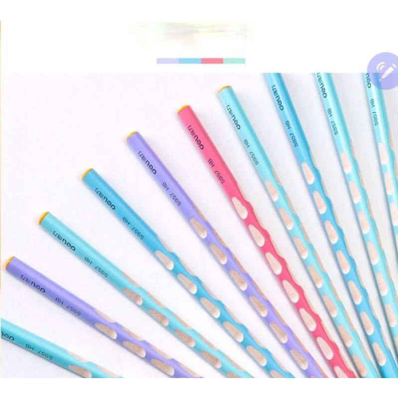 Hộp 30 chiếc bút chì định vị tay cầm Hộp 30 chì định vị HB nhiều màu ShopMaeum610