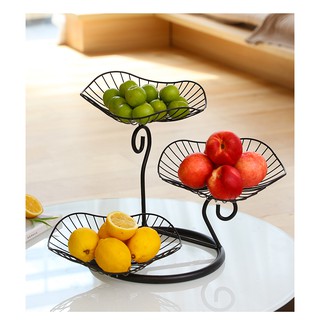 Giỏ đựng trái cây 3 tầng